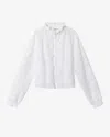 Isabel Marant Étoile Peline Ruffled Shirt In White