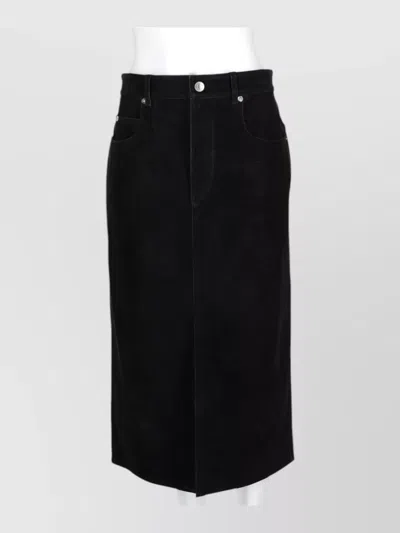 Isabel Marant Étoile Pencil Skirt In Black