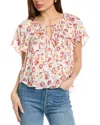 Shop Isabel Marant Étoile Isabel Marant E'toile Penelope Silk-blend Blouse In Beige