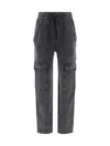 Isabel Marant Étoile Peorana Cotton Cargo Pants In Grey