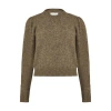 Isabel Marant Étoile Peyton Crewneck Sweater In Brown