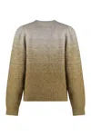 Isabel Marant Étoile Isabel Marant Etoile Peytona Wool-blend Crew-neck Sweater In Multi
