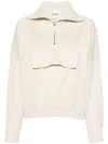 Isabel Marant Étoile Phenix Cotton Sweatshirt In Brown