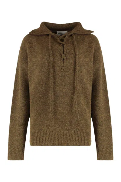 Isabel Marant Étoile Isabel Marant Etoile Phylia Alpaca Blend Sweater In Gray