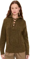 Isabel Marant Étoile Phylia Sweater Bronze In Green