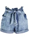 Isabel Marant Étoile Pierine Denim Shorts In Blue