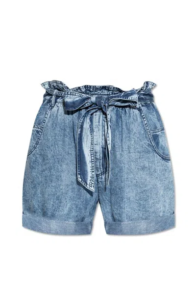 Isabel Marant Étoile Pierine Shorts In Blue
