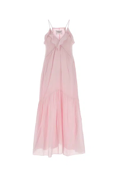 Isabel Marant Étoile Isabel Marant Etoile Pink Cotton Blend Vasma Dress In Neutral