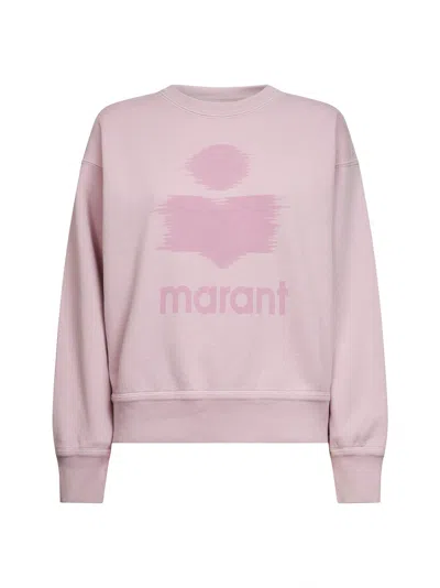 Isabel Marant Étoile Isabel Marant Etoile Women Pastel Pink Cotton Blend Mobyli Sweatshirt