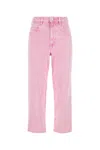 Isabel Marant Étoile Isabel Marant Etoile Pink Denim Janet Jeans In Pink
