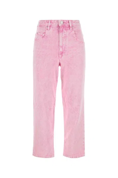 Isabel Marant Étoile Isabel Marant Etoile Pink Denim Janet Jeans