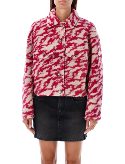 ISABEL MARANT ÉTOILE PINK FERIDA JACKET