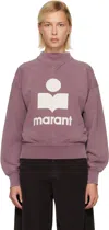 Isabel Marant Étoile Pink Moby Sweatshirt In Multi