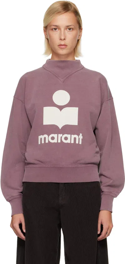 Isabel Marant Étoile Pink Moby Sweatshirt In Multi