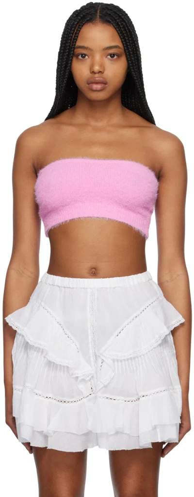 ISABEL MARANT ÉTOILE PINK OLLIE CAMISOLE