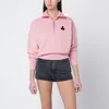 Isabel Marant Étoile Isabel Marant Etoile Pink Ross Cotton Sweatshirt In Pink
