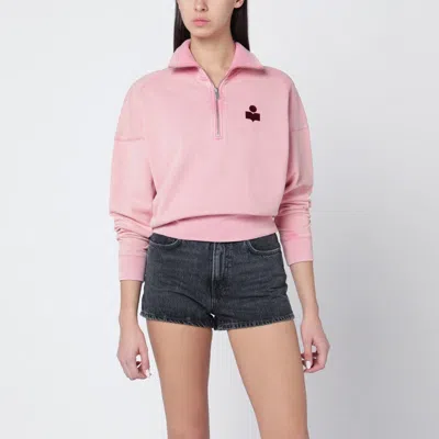Isabel Marant Étoile Isabel Marant Etoile Pink Ross Cotton Sweatshirt