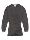 Isabel Marant Étoile Pipper Mini Dress In Brown