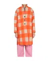 Isabel Marant Étoile Casual Coat In Orange