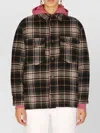 Isabel Marant Étoile Plaid Hooded Jacket Chest Pockets