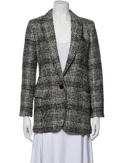 Pre-owned Isabel Marant Étoile Plaid Print Blazer In Multi