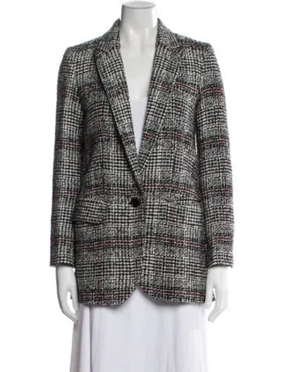 Pre-owned Isabel Marant Étoile Plaid Print Blazer In Multi