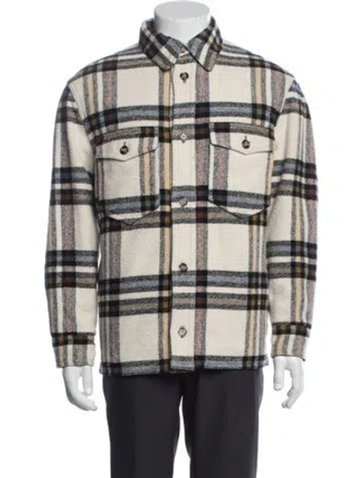 Pre-owned Isabel Marant Étoile Plaid Print Jacket In Multicolor