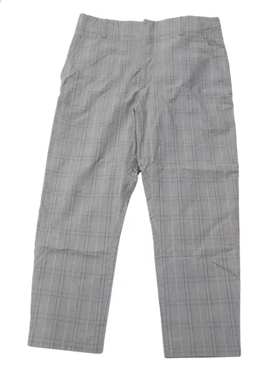 Isabel Marant Étoile Isabel Marant Etoile Plaid Trousers In Grey Cotton