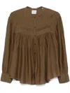 Isabel Marant Étoile Shirt Isabel Marant Etoile Woman Color Kaki In Brown