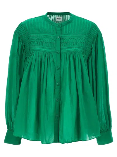 Isabel Marant Étoile Plalia Shirt And Blouse Green
