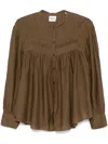 Isabel Marant Étoile Shirt Isabel Marant Etoile Woman Color Kaki In Green