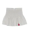 Isabel Marant Étoile Isabel Marant Etoile Pacifica Mini Skirt In Light Gray