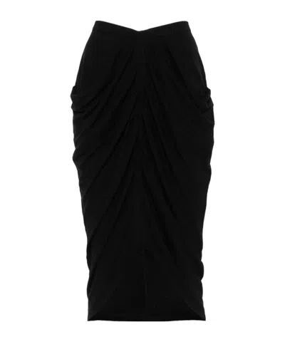 ISABEL MARANT ÉTOILE ISABEL MARANT ÉTOILE ILIS RUCHED MIDI SKIRT