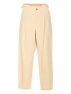 Isabel Marant Étoile Straight-leg Elasticated Waist Trousers In Neutral