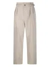 Isabel Marant Étoile Button-detail Casual Trousers In Neutral