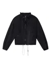 Isabel Marant Étoile Plume Cotton Jacket In Black