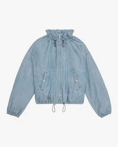 Isabel Marant Étoile Plume Jacket In Blue
