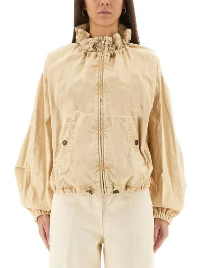 Isabel Marant Étoile Isabel Marant Etoile Plume Jacket In Brown