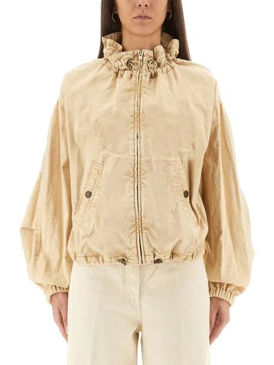 Isabel Marant Étoile "plume" Jacket In Gold