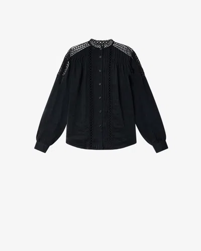 Isabel Marant Étoile Polda Top In Black
