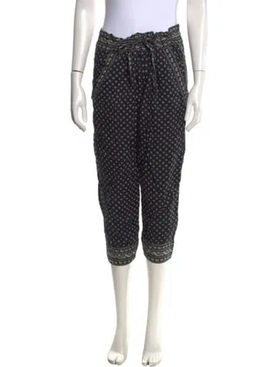 Pre-owned Isabel Marant Étoile Polka Dot Print Wide Leg Pants