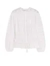 Isabel Marant Étoile Polly Organic Cotton Shirt In White