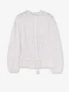Isabel Marant Étoile Polly Organic Cotton Shirt In White