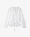 Isabel Marant Étoile Polly Top In White