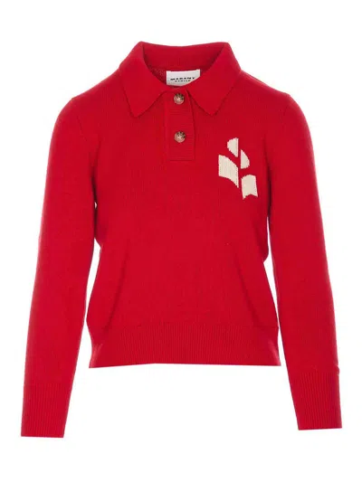 ISABEL MARANT ÉTOILE POLO - ROJO