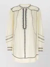 Isabel Marant Étoile Pradel Band-collar Minidress