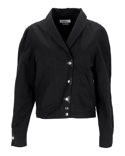 Isabel Marant Etoile Priest Jacket In Black Cotton