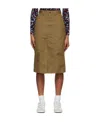 Isabel Marant Étoile Prime Medium Length Skirt In Brown