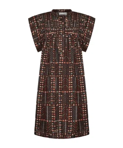 Isabel Marant Étoile Print Dress In Black