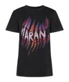 Isabel Marant Étoile Zoeline Logo Cotton Jersey T-shirt In Black